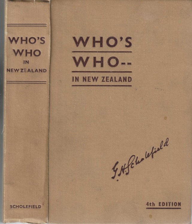Who's Who in New Zealand and the Western Pacific