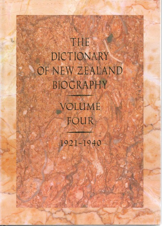 Dictionary of New Zealand Biography: Volume4 four. 1921-1940