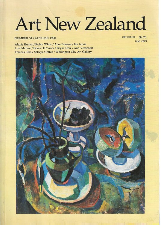 Art New Zealand. Number 54. Autumn 1990