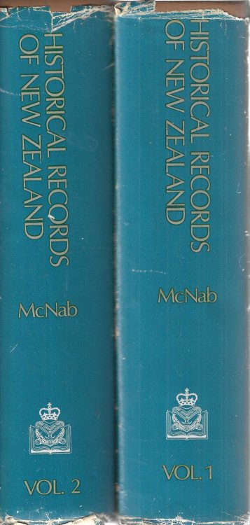 Historical Records of New Zealand (2 volume set)