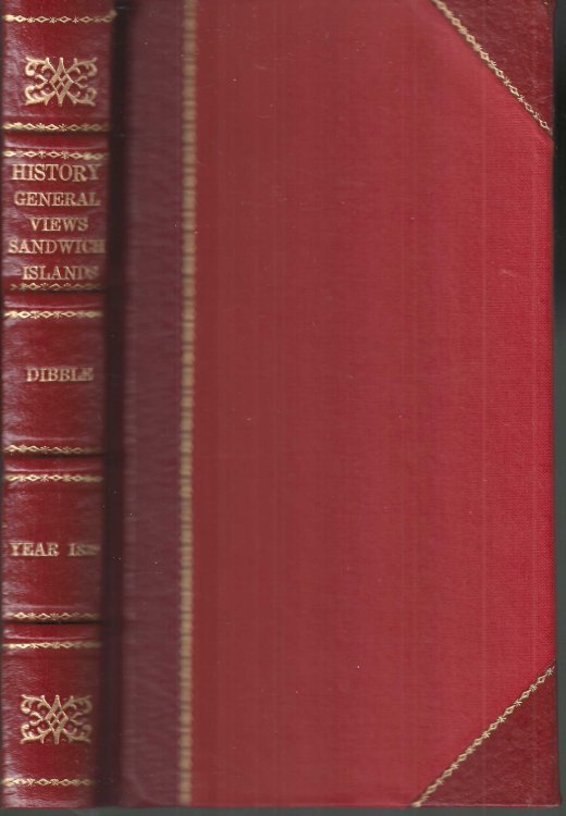 History and General Views of the Sandwich Islands' Mission