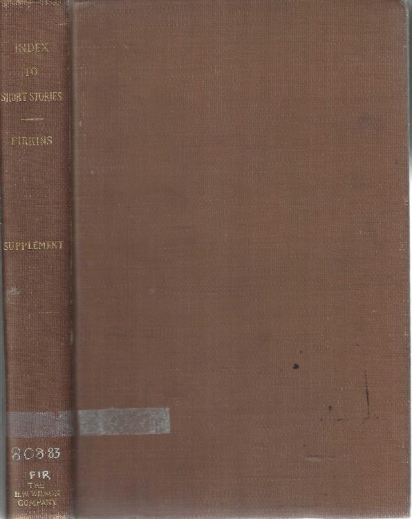Index to short stories supplement