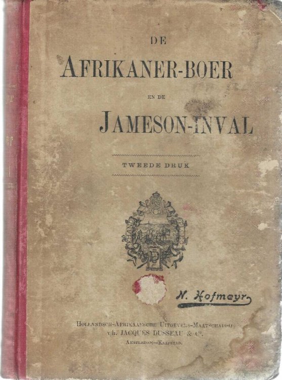 De Afrikaner-Boer En De Jameson-Inval.