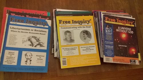 Free Inquiry. Run of 41 Issues 1989 - 2002.
