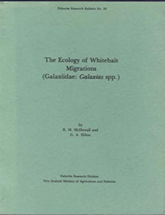 The Ecology of Whitebait Migrations (Galaxiidae: Galaxias spp.). Fisheries Research Bulletin No. 20.