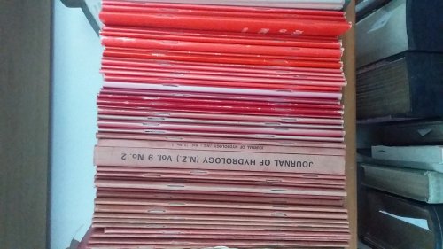 Journal of Hydrology New Zealand. 1962-1984.