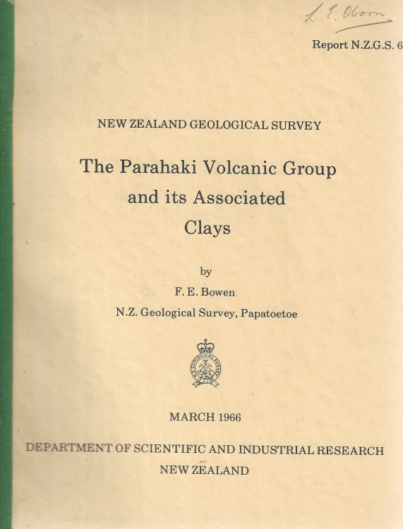 The Parahaki Volcanics and Their Associated Clays.