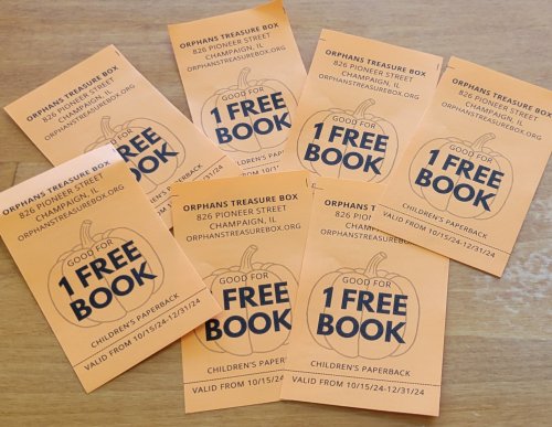 Halloween Kids Book Coupons Ten Pack