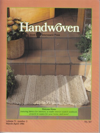 Handwoven '84 Mar