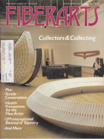 Fiberarts '85 Nov dec