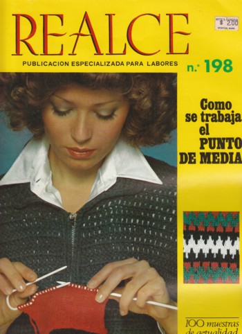 Como se Trabaja el Punto de Media