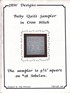 Baby Quilt Sampler in Cross Stitch