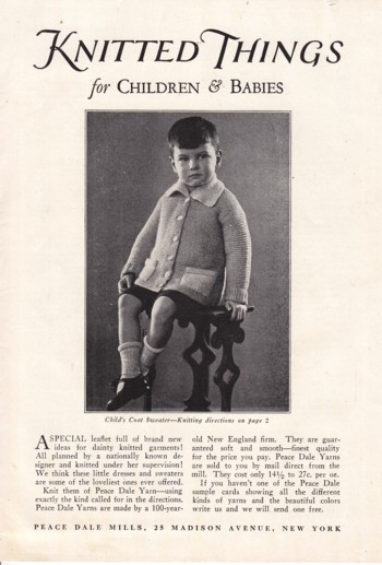 Knitted Things for Children and Babies