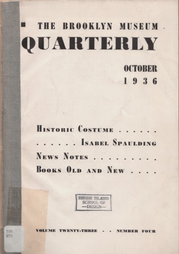 Quarterly '36 Oct