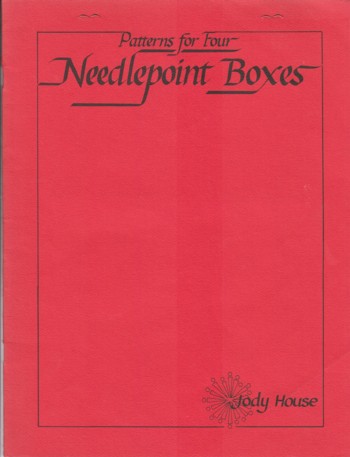 PATTERNS FOR four NEEDLEPOINT BOXES