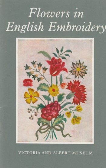 FLOWERS IN ENGLISH EMBROIDERY