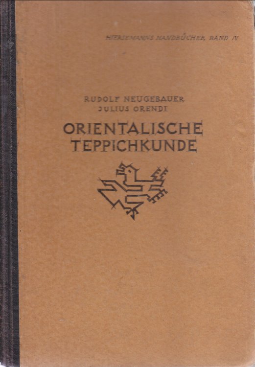 Handbuch der Orientalischen Teppichkunde