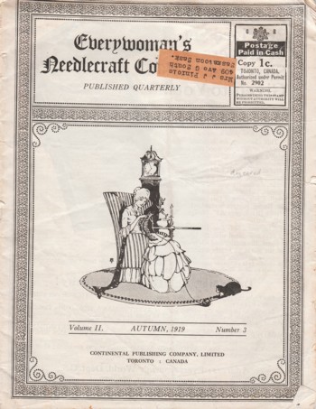 Everywoman's Needlecraft Companion vol II no. 3, 1919 Autumn