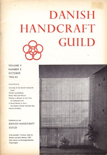 Danish Handcraft Guild vol ii #2 '62-3 Oct