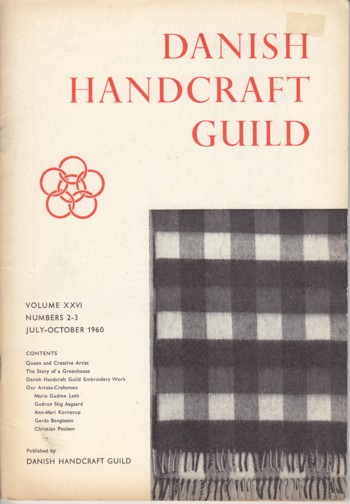 Danish Handcraft Guild vol xxvi #2-3 '60 July/Oct