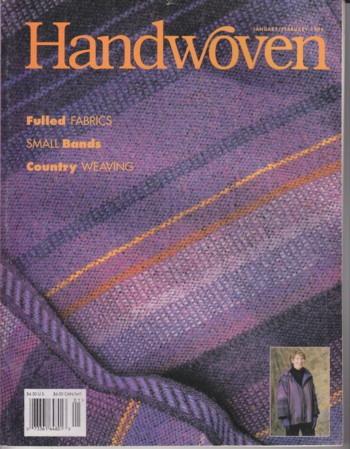 Handwoven '96 Jan/Feb