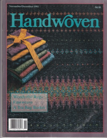 Handwoven '93 Nov/Dec