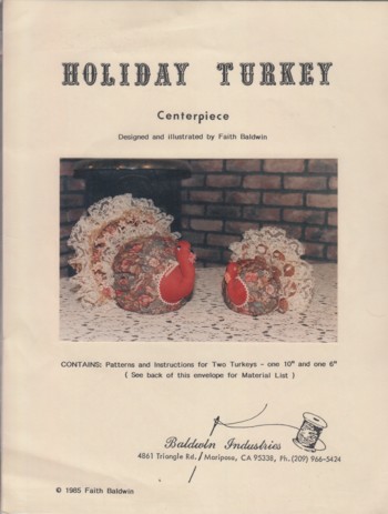 Holiday Turkey Centerpiece
