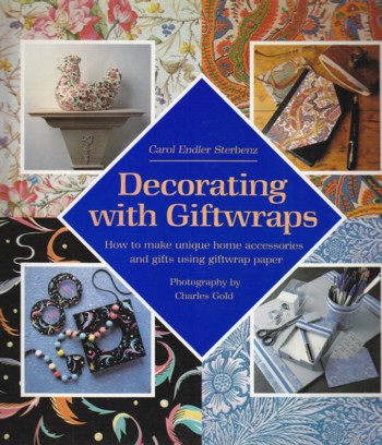 Decorating with Giftwraps: how to make unique home accessories