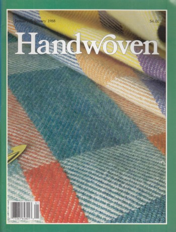 Handwoven '85 Jan-Feb vol vi #1