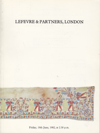 Catalog: Rare Textiles and Islamic Carpets