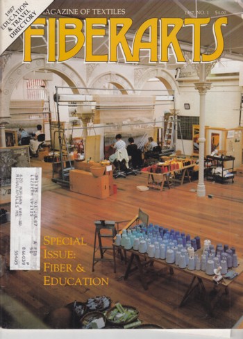 Fiberarts '87 Jan/Feb