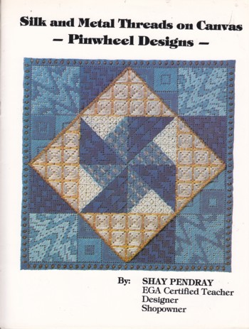 SILK and METAL THREADS ON CANVAS