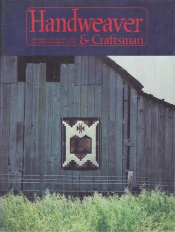 Handweaver & Craftsman vol 24 #1 '73 Jan/Feb