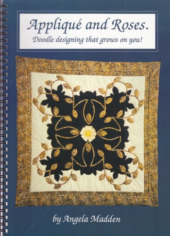Applique and Roses: doodle designing that growns on you!
