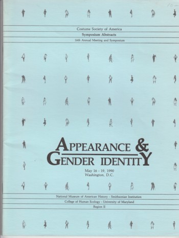 Appearance & Gender Identity May 16-19, 1990