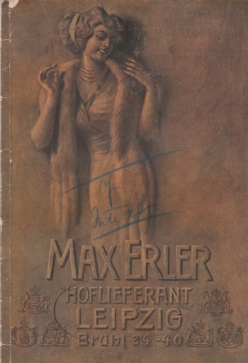 Max Erler Hoflieferant Leipzig Bruhl 34-40