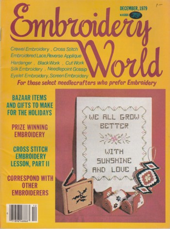 Embroidery World December 1979