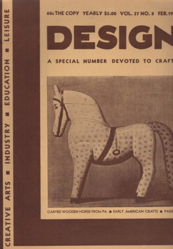 Design: a special number devoted to crafts