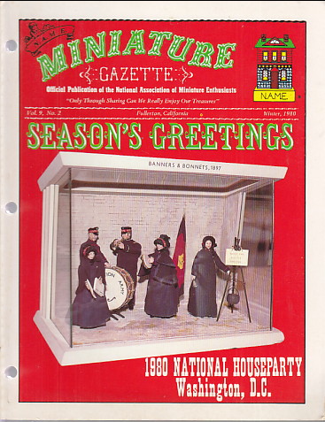 Miniature Gazette 1980 Winter vol 9 #2