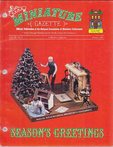 Miniature Gazette 1981 Winter vol 10 #2