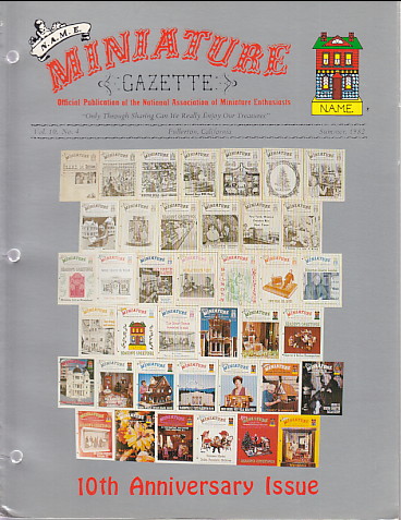Miniature Gazette 1982 Summer vol 10 #4
