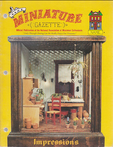 Miniature Gazette 1982 Spring vol 10 #3