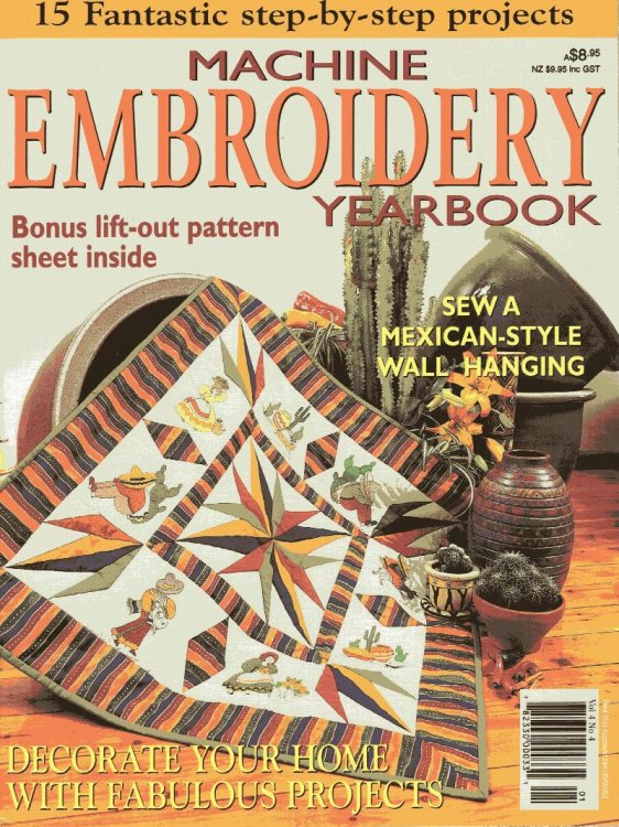 Machine Embroidery Yearbook, vol4 #4