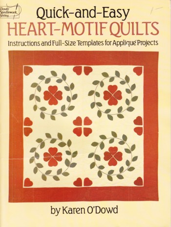 Quick-and-Easy Heart Motif Quilts: instructions and full-size te mplat