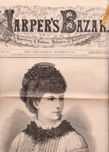 Harper's Bazar 1880 December 25