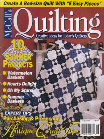 Quilting 1996 August