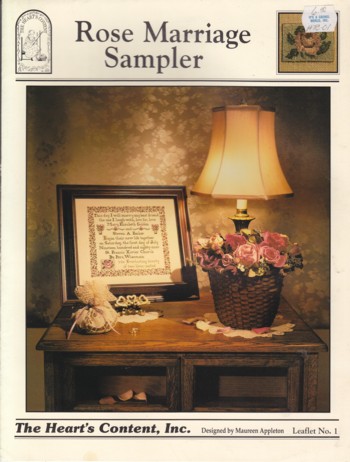 Rose Marriage Sampler