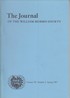 Journal of the William Morris Society vol vii #2 1987 Spring