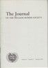 Journal of the William Morris Society vol x #1 1992 Autumn