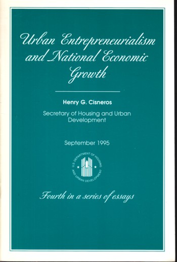 Urban Entrepreneurialism and National Economic Growth